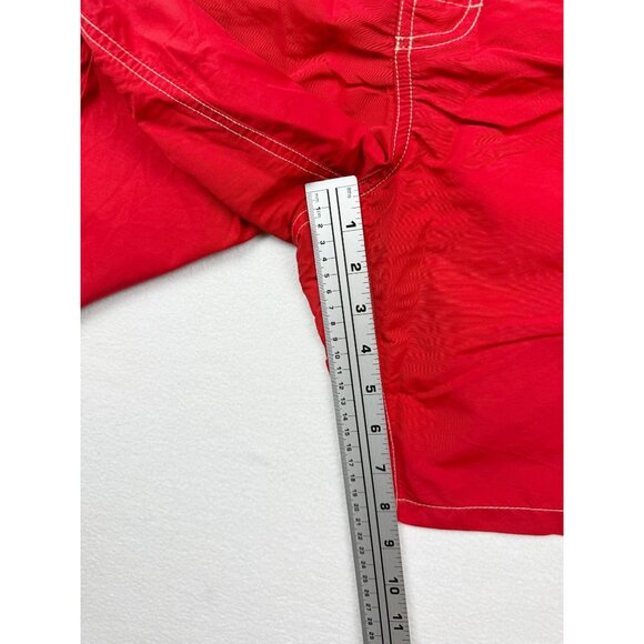 POLO RALPH LAUREN Swim Trunks Size XL Mens Lined Cargo Pocket Navy Pony Red - Picture 10 of 10